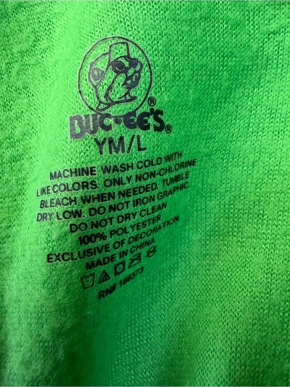 Buc-ee's Christmas Elf Fleece One Piece Pajamas YM/L